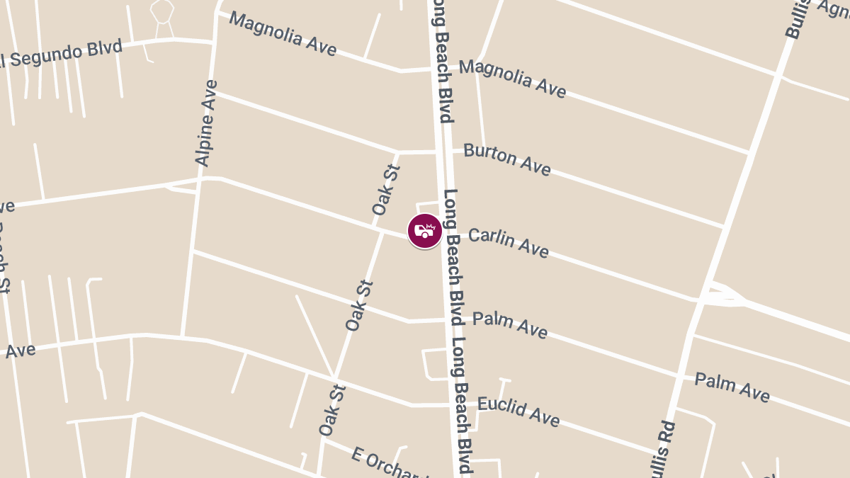 Two-Car Crash with Injuries at Carlin Ave & Long Beach Blvd