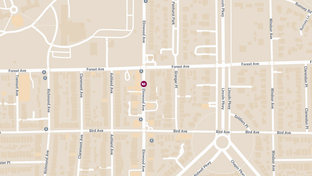 Two-Car Crash with Injuries on Elmwood Ave