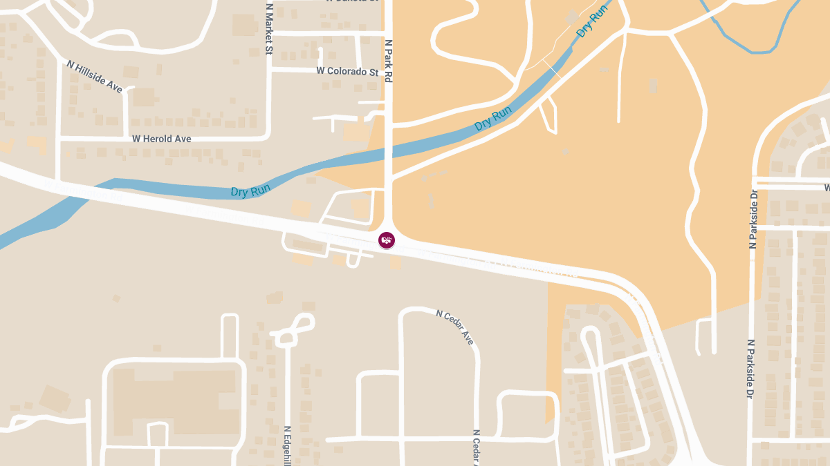 Two-Car Injury Crash at Park Rd & Farmington Rd