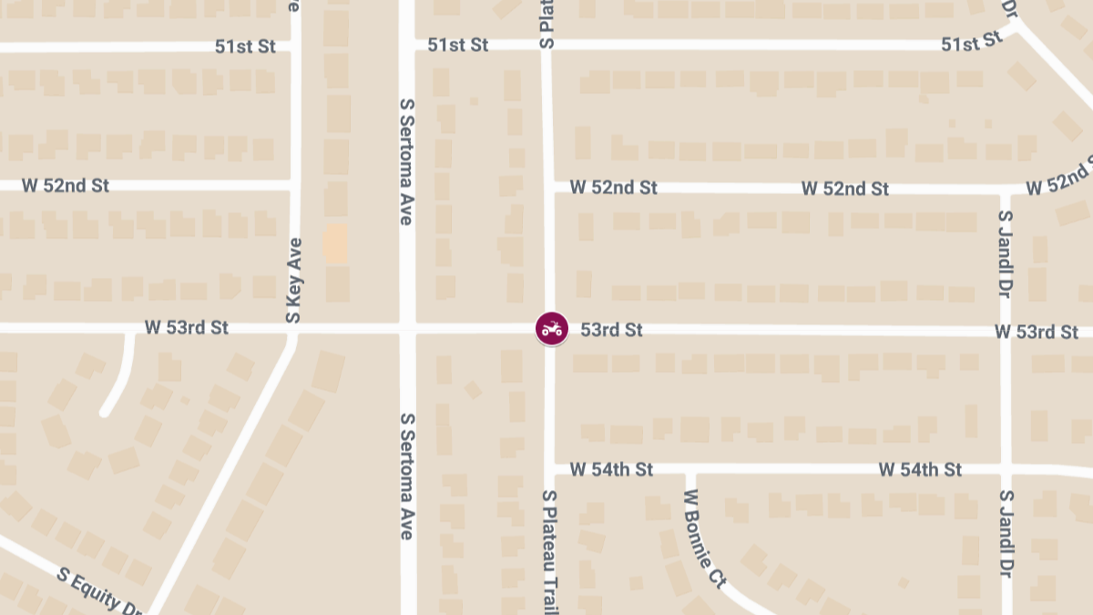 Two Children Injured in ATV Crash at 53rd St & Plateau Trl
