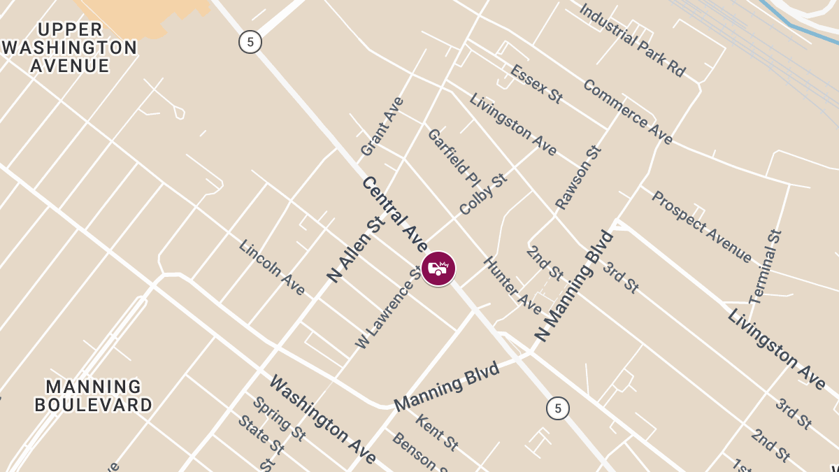 Two Injured in Central Ave Crash