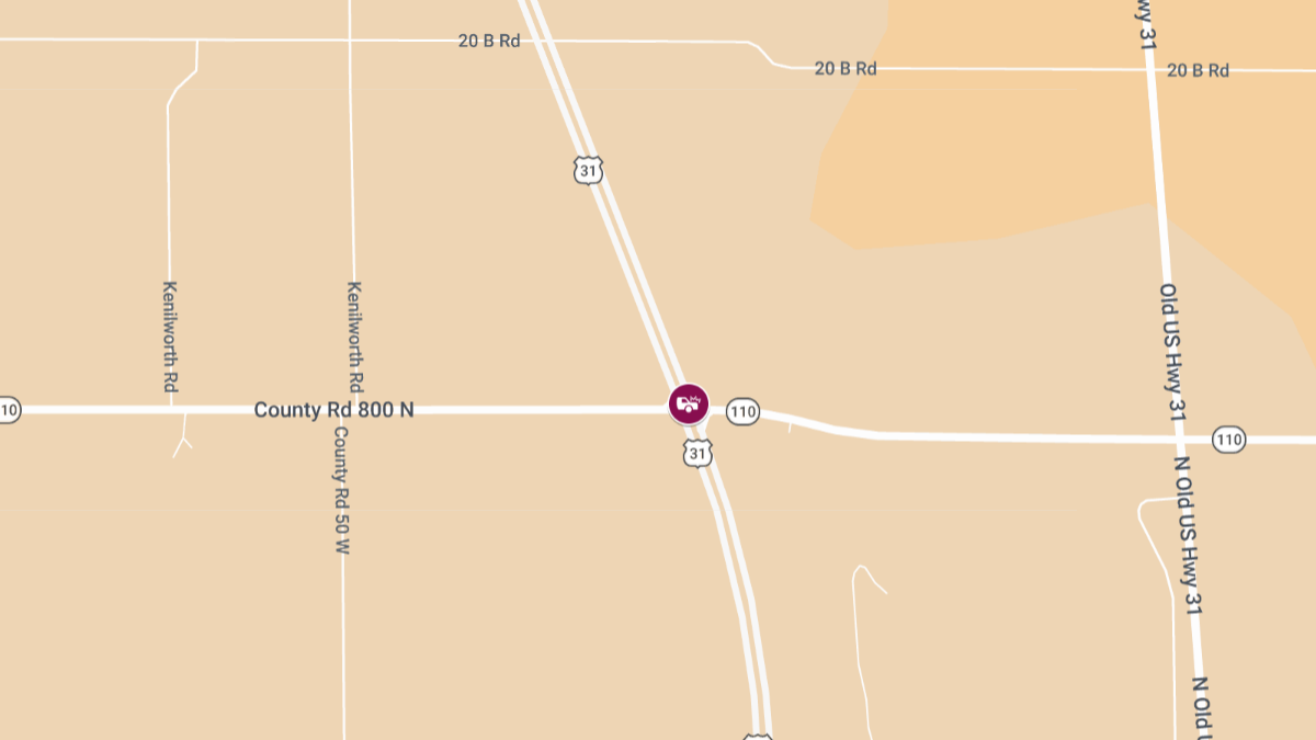 Two Injured in Crash at US 31 & SR 110