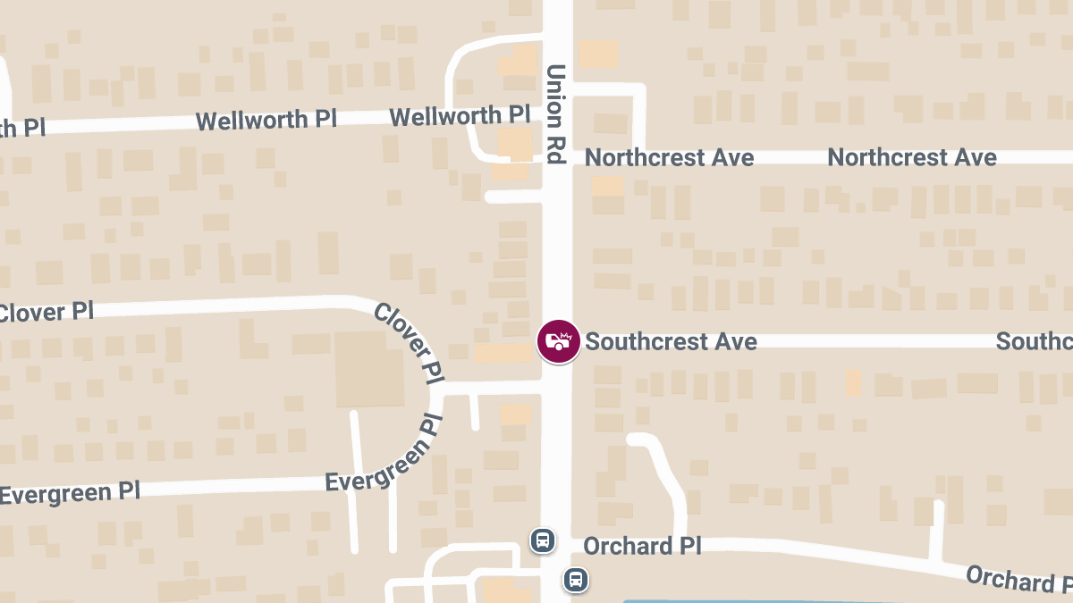Two Injured in Crash at Union and Southcrest