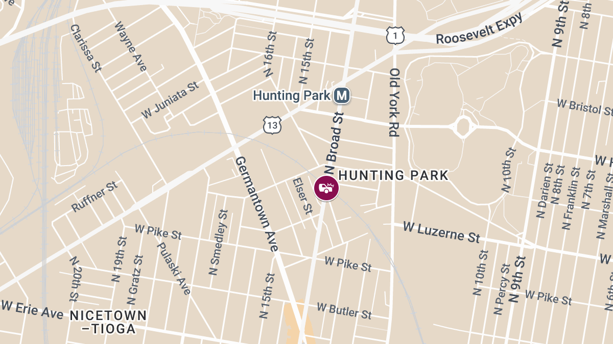 Two Injured in Crash on N Broad St