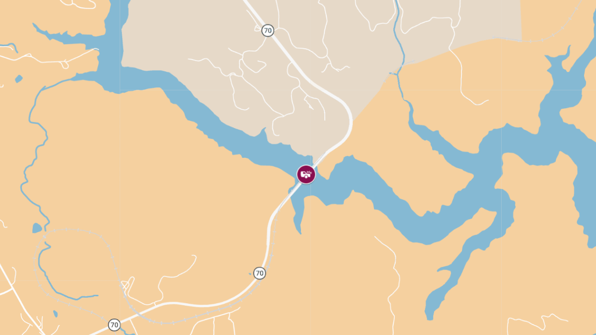 Two Injured in Head-On Crash on SR-70 at West Branch Bridge