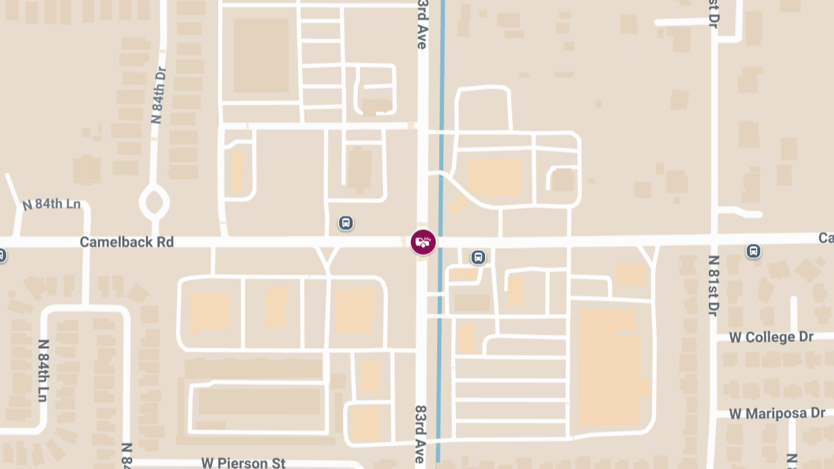 Two Injured in Motorcycle Crash at 83rd Ave & Camelback Rd