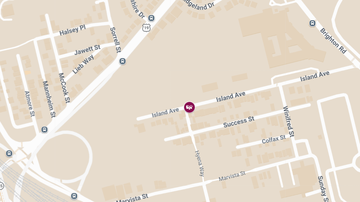 Two Injured in Two-Vehicle Crash on Island Ave