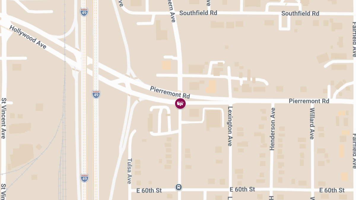 Two Injured in Vehicle Crash at E 60th St & Piedmont Rd