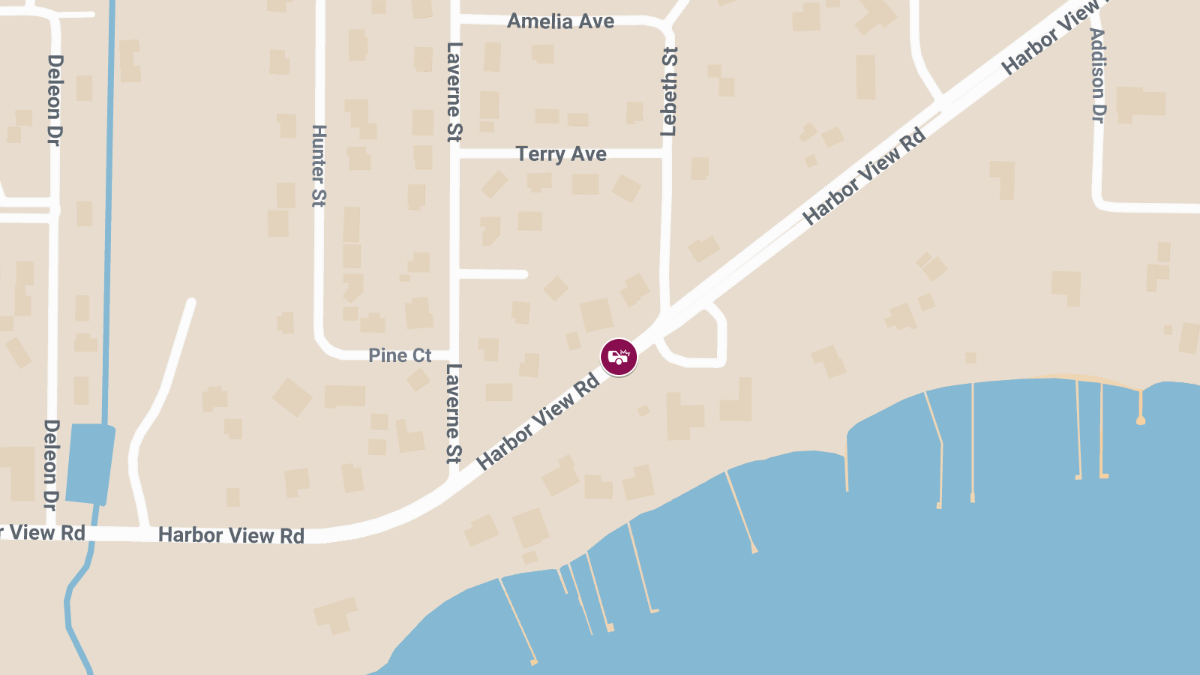 Two Killed, One Injured in Head-On Crash on Harbor View Rd near Laverne St