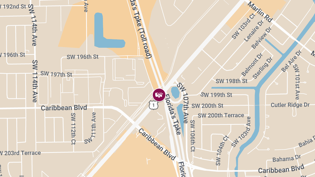 Two Killed in Crash on U.S. 1 Near Caribbean Blvd