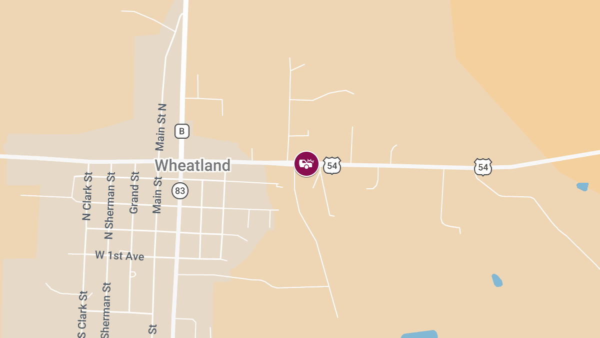 Two Teens Injured in Rear-End Crash on U.S. 54 Near Wheatland