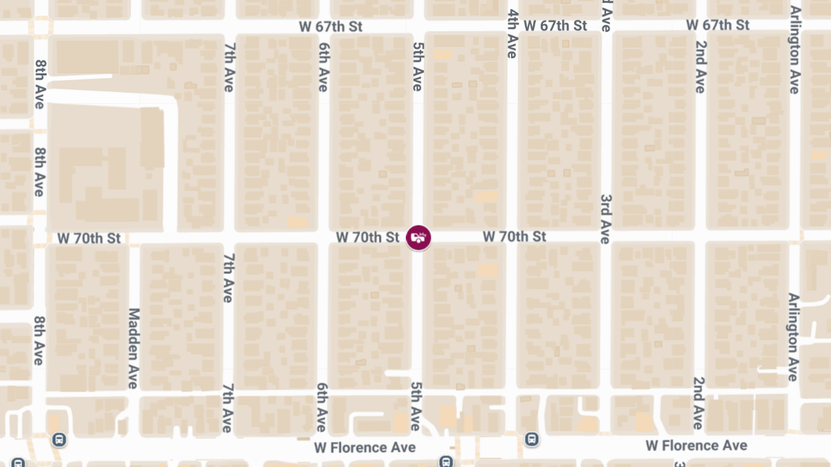 Two-Vehicle Accident With Injuries at 5th Ave & W 70th St