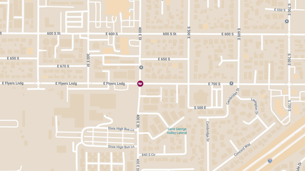 Two-Vehicle Accident With Injuries at 700 S & 400 E