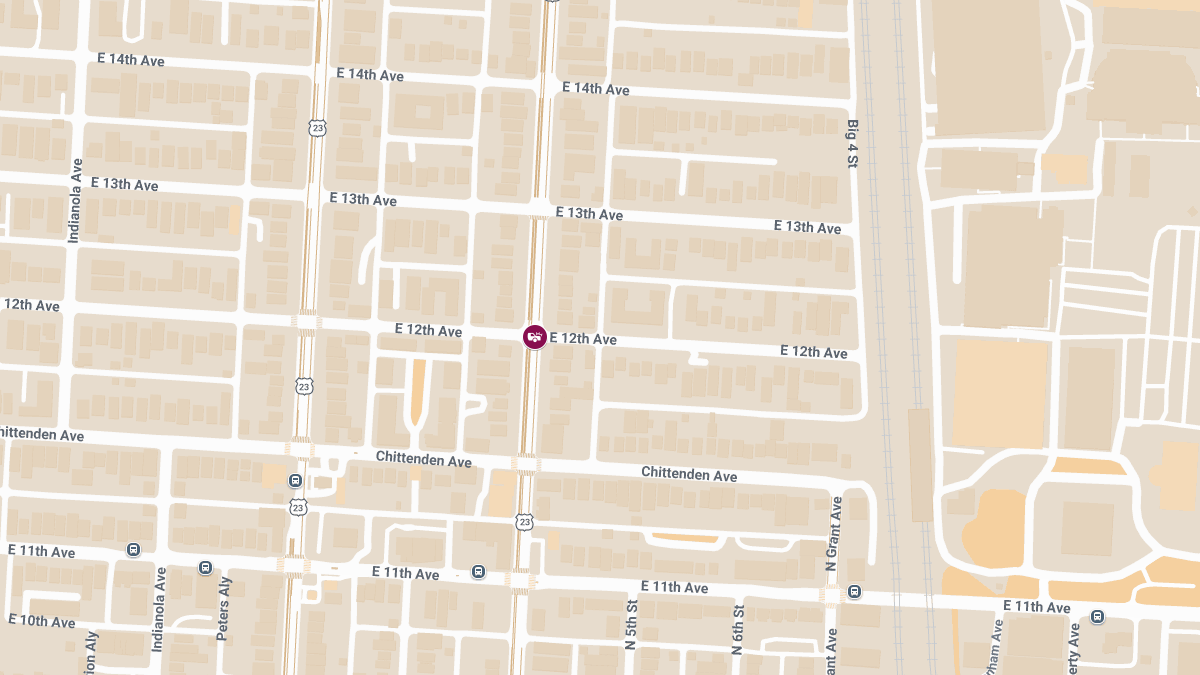 Two-Vehicle Accident With Injuries at E 12th Ave & N 4th St
