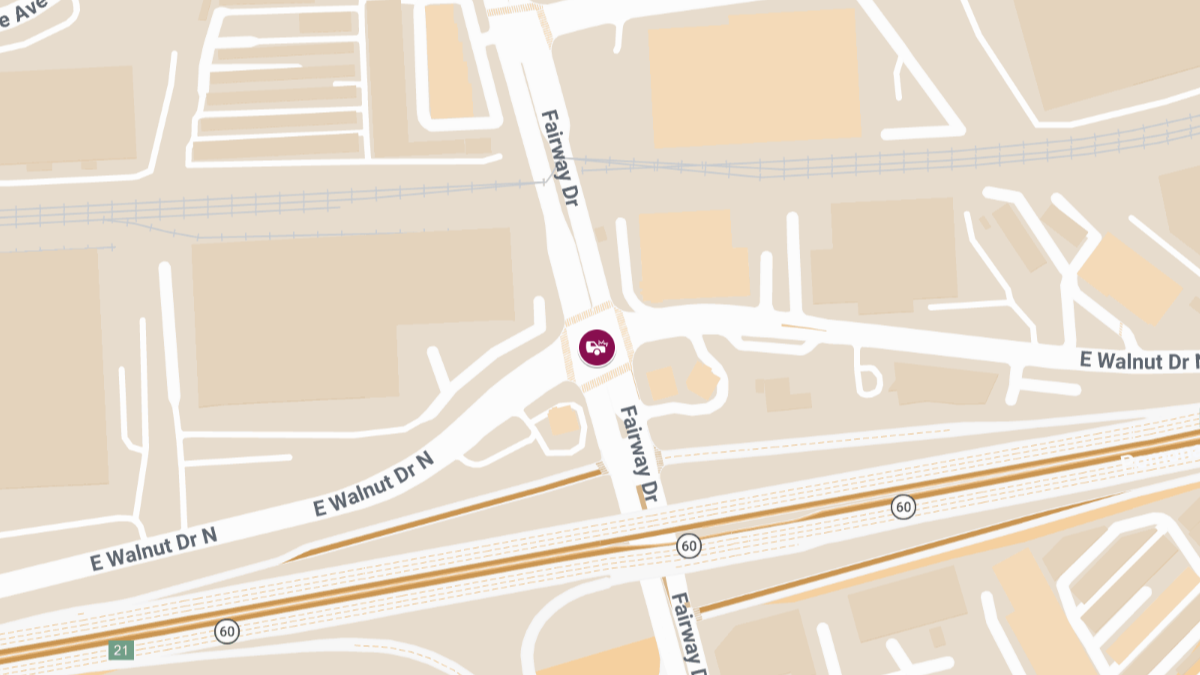 Two-Vehicle Accident With Injuries at Fairway Dr & E Walnut Dr N