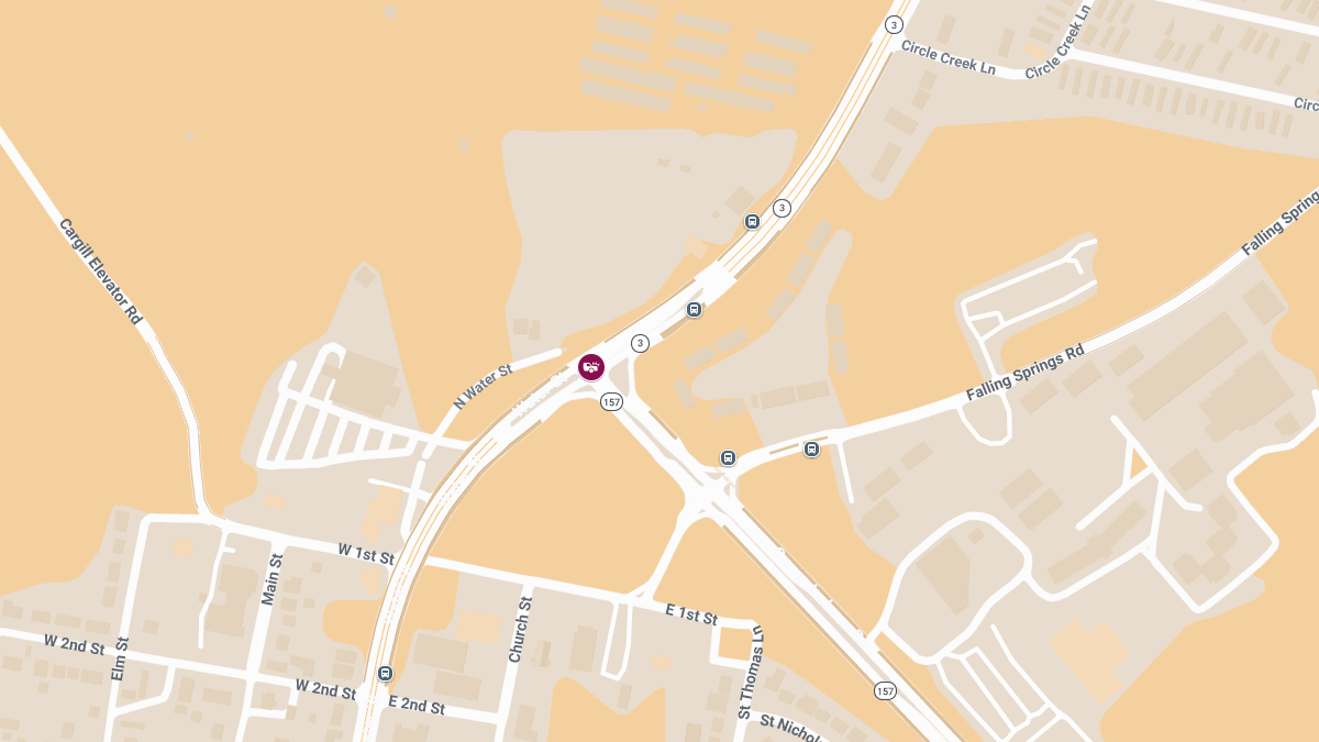 Two-Vehicle Accident With Injuries at IL-3 & IL-157