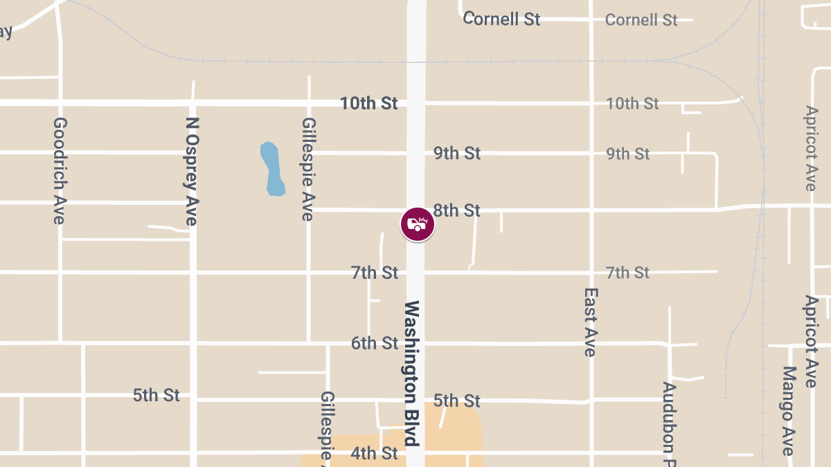 Two-Vehicle Accident With Injuries at N Washington Blvd & 8th St