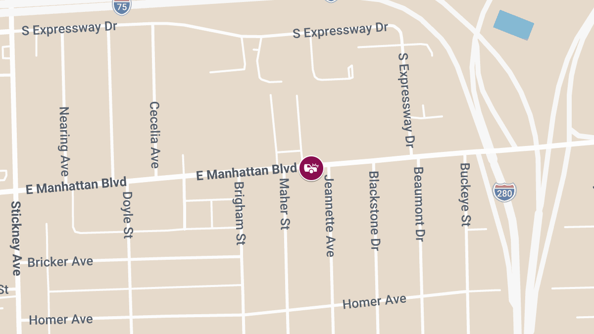 Two-Vehicle Accident With Injuries on E Manhattan Blvd