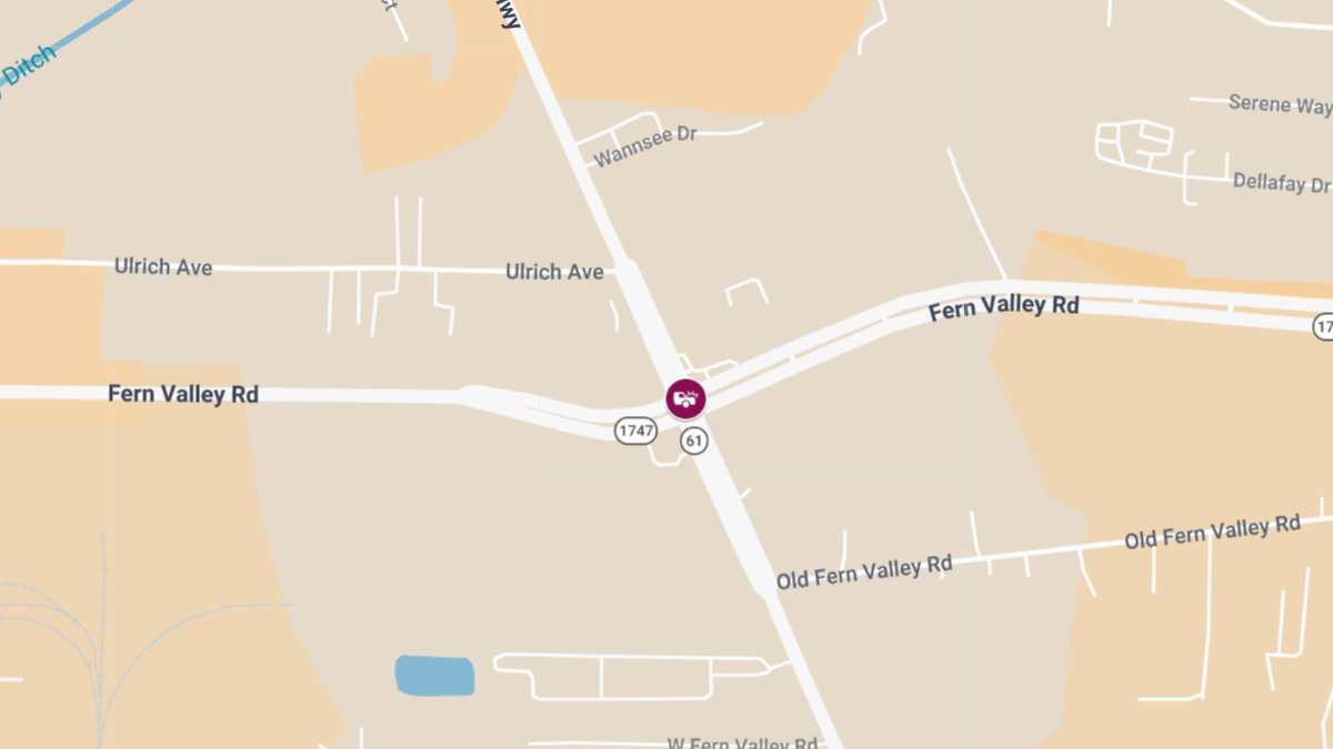 Two-Vehicle Accident at Preston Hwy & Fern Valley Rd Leads to Injuries
