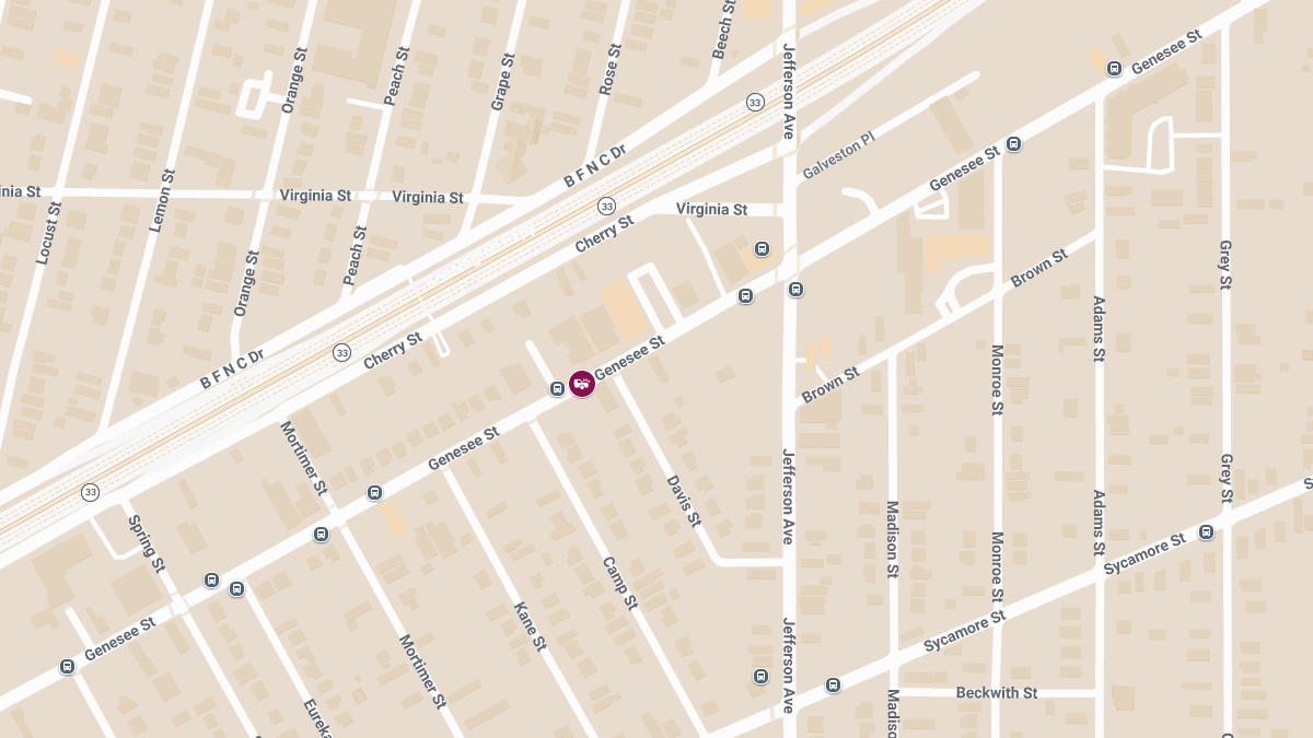 Two-Vehicle Accident with Injuries on Genesee St