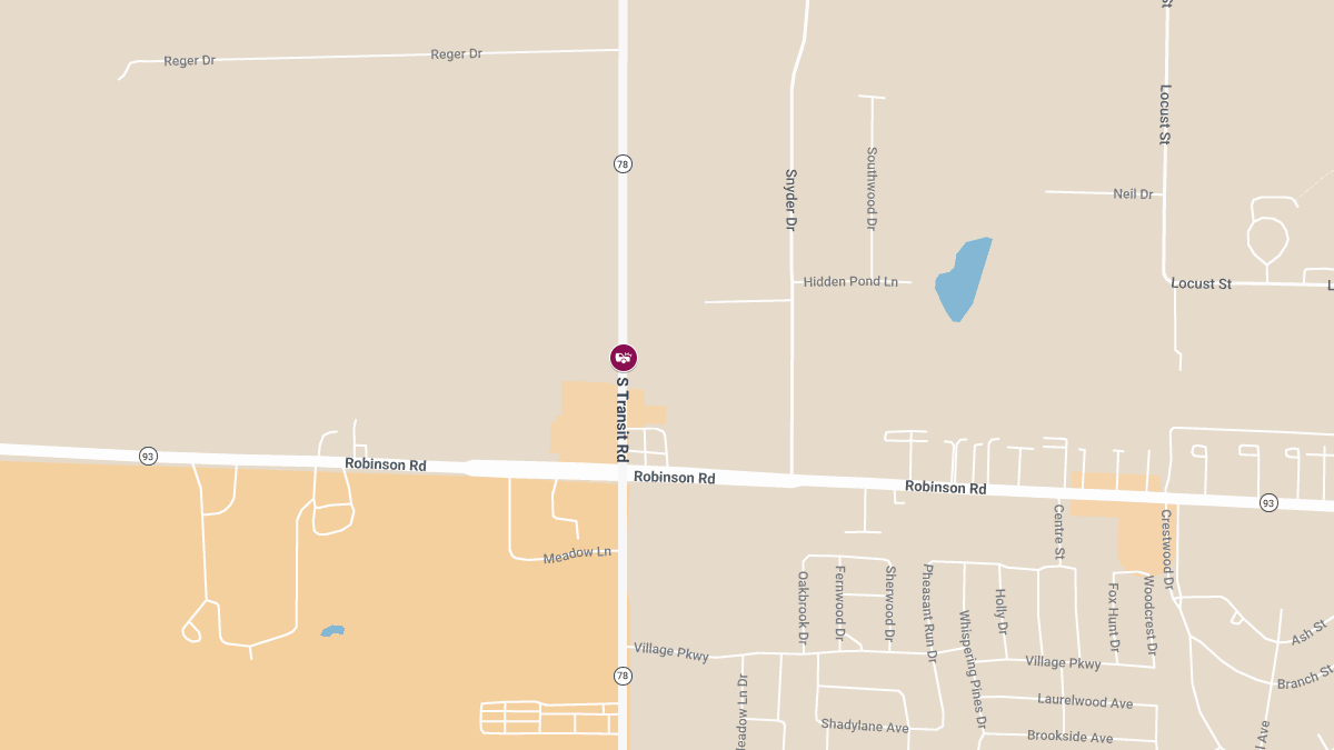 Two-Vehicle Collision With Injuries on 6014 S Transit Rd