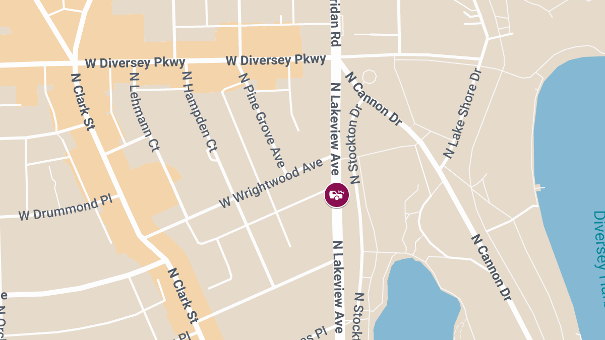 Two-Vehicle Collision With Injuries on North Lakeview Ave