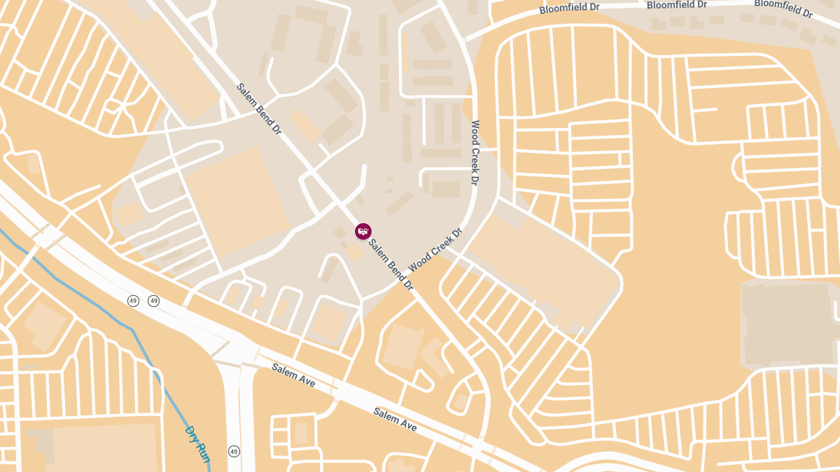 Two-Vehicle Collision with Injuries on Salem Bend Dr