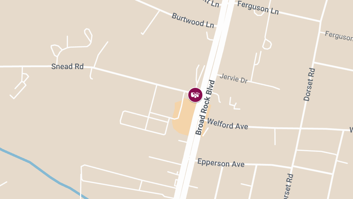 Two-Vehicle Crash With Injuries Reported Near Broad Rock Blvd & Snead Rd