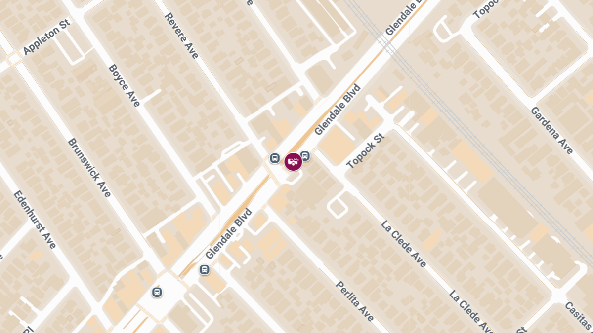 Two-Vehicle Crash With Injuries at Glendale Blvd & Revere Ave
