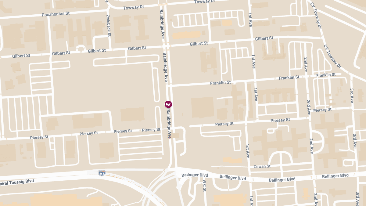 Two-Vehicle Crash With Injuries on Bainbridge Ave