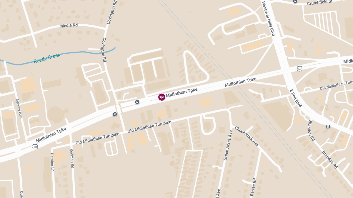 Two-Vehicle Crash With Injuries on Midlothian Tpke