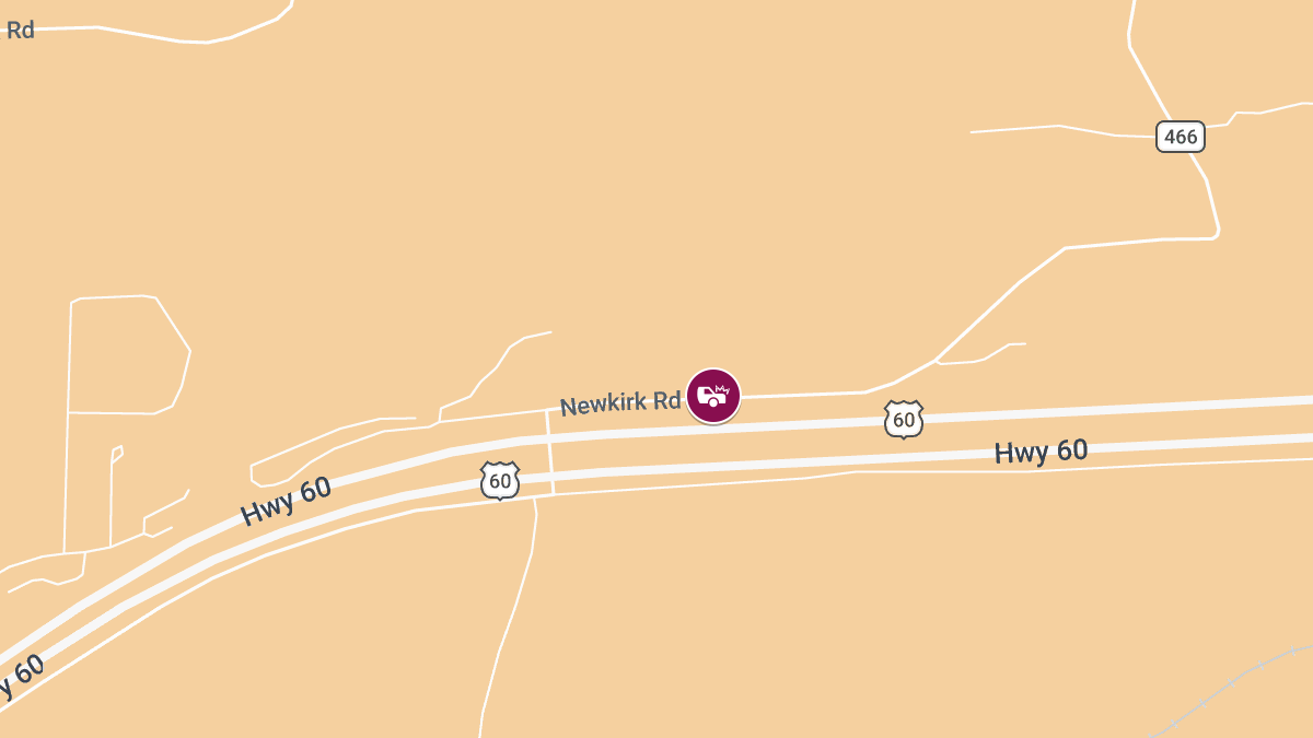Two-Vehicle Crash With Injuries on Newkirk Rd