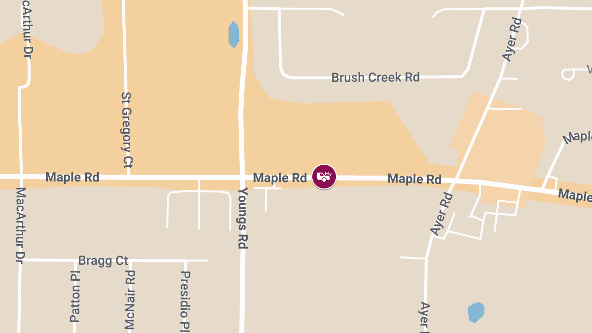Two-Vehicle Crash With Injury Reported on Maple Rd