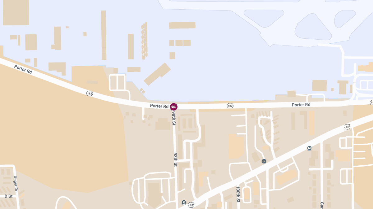 Two-Vehicle Crash With Injury at Porter Rd and 98th St