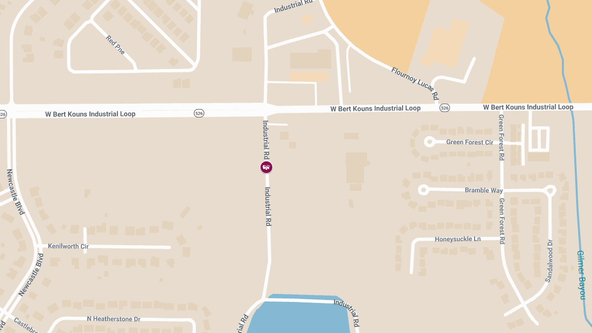 Two-Vehicle Crash on Industrial Rd Leaves One Injured