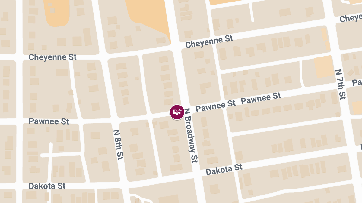 Two-Vehicle Crash with Injuries at Pawnee and Broadway