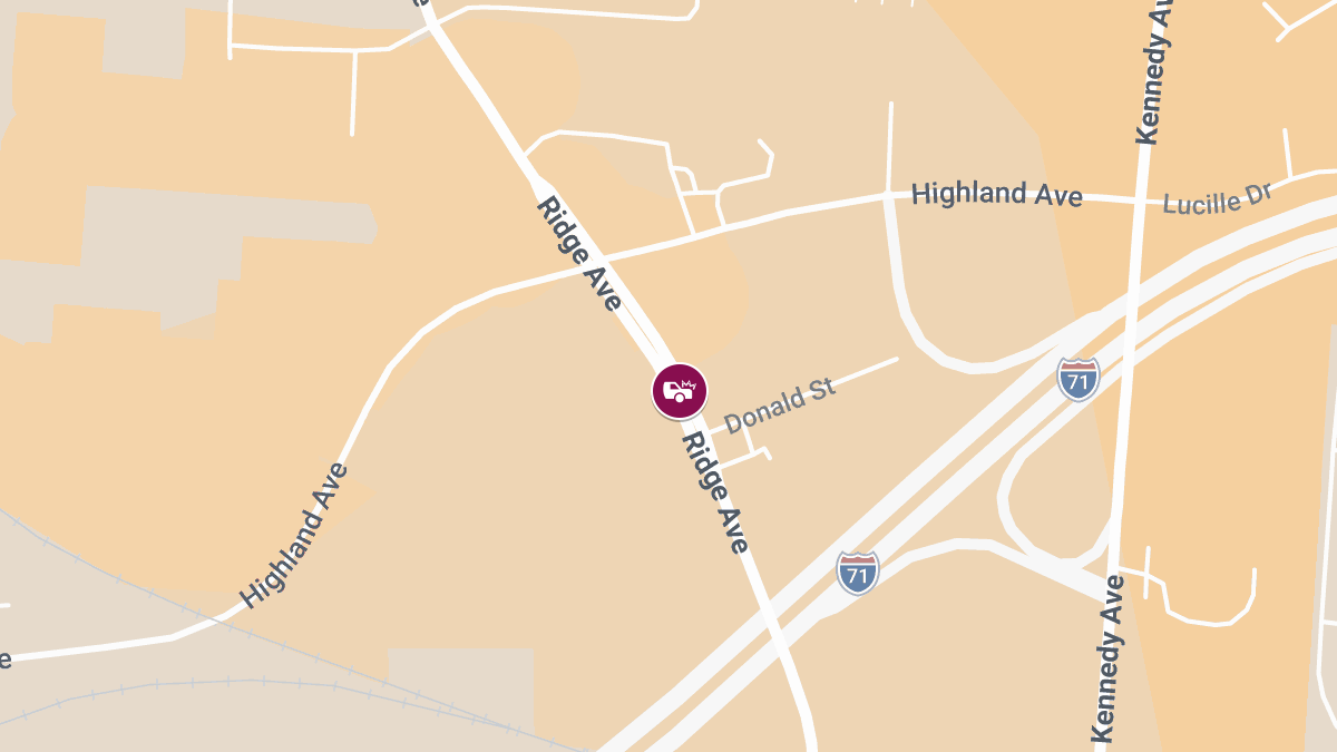 Two-Vehicle Injury Crash Blocks Traffic on Ridge Ave