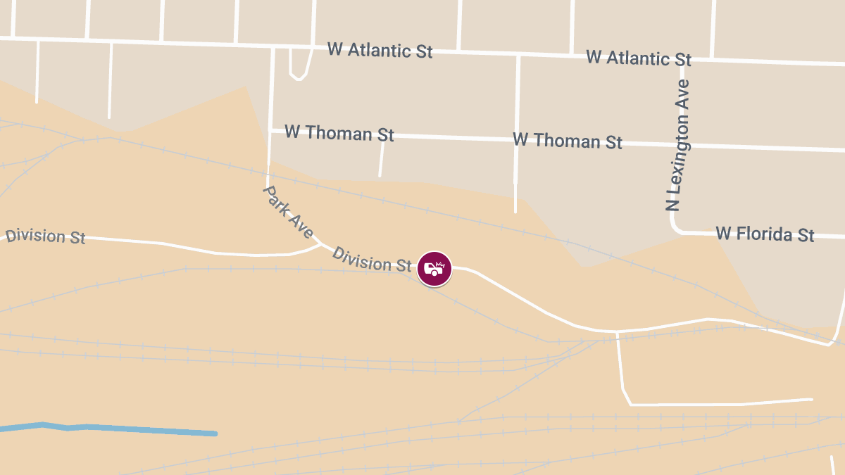 Two-Vehicle Injury Crash Reported on Division Street
