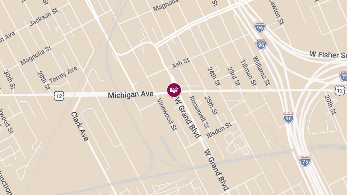 Two Women Injured in Crash on W Grand Blvd