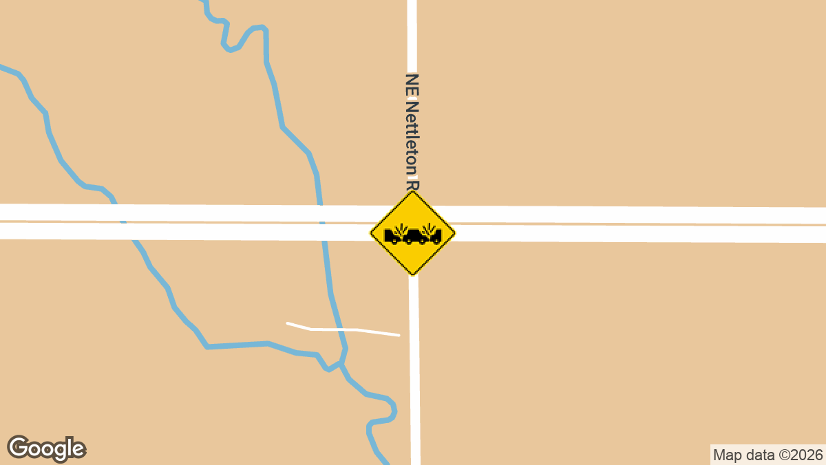 US-36 at NE Nettleton Rd