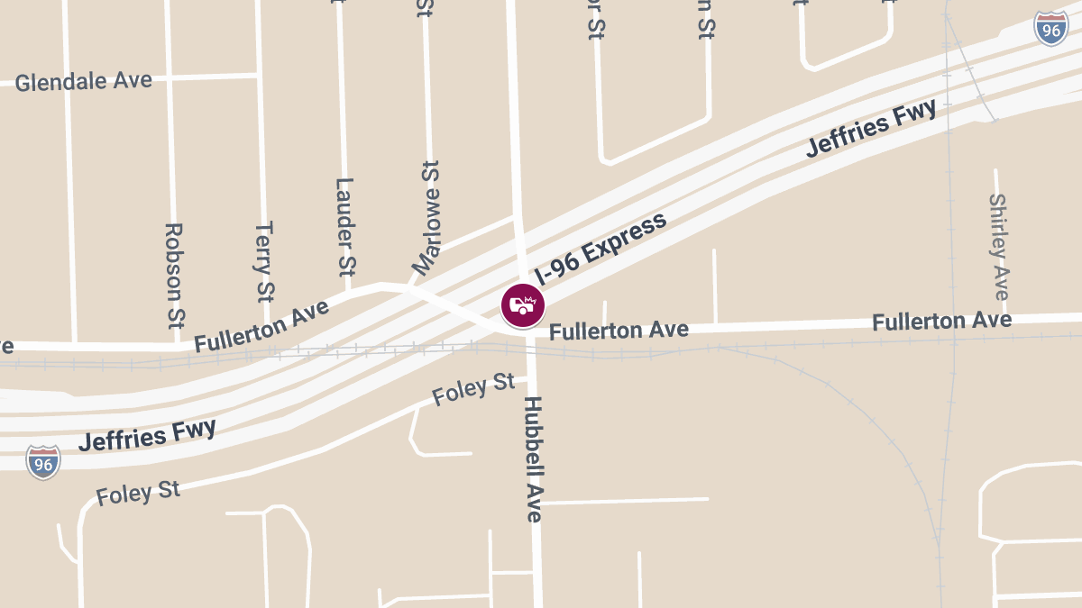 Vehicle Accident Leads to Injuries on I-96 E at Hubbell St