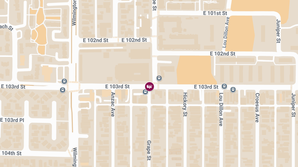Vehicle Accident With Injuries Reported at E 103rd St & Grape St