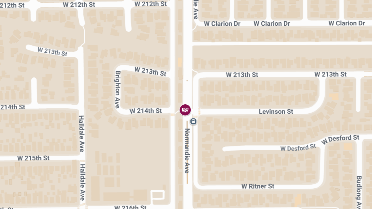 Vehicle Accident With Injuries at 21243 Normandie Ave