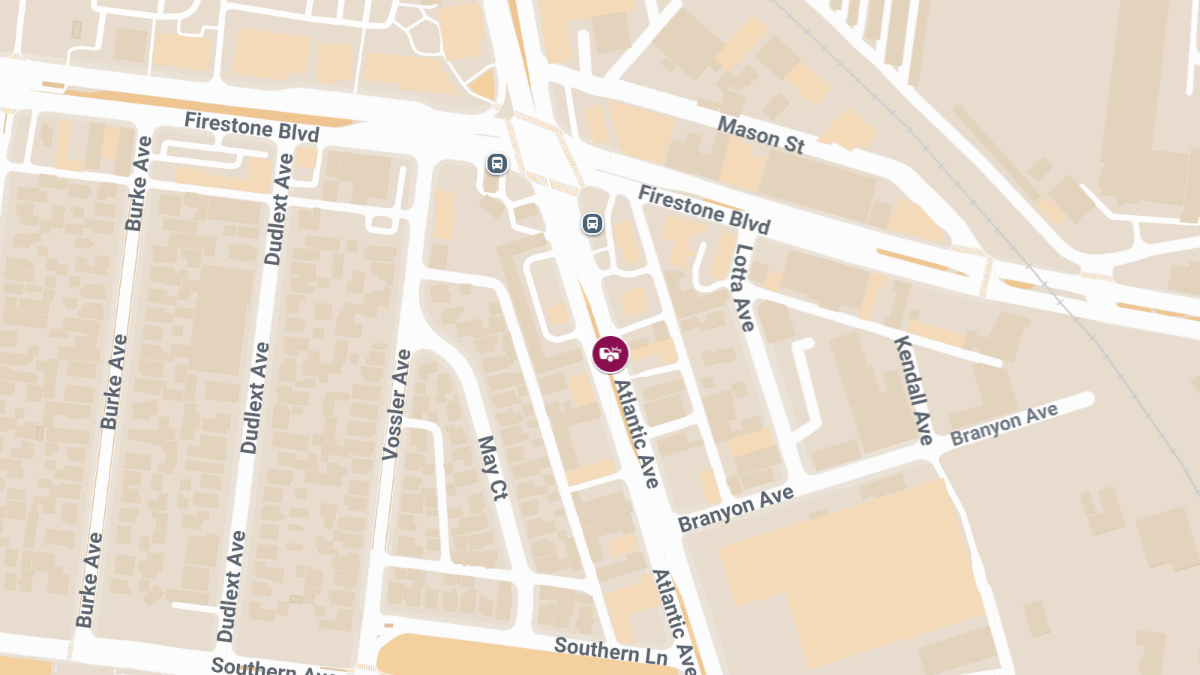 Vehicle Accident With Injuries at 8977 Atlantic Ave