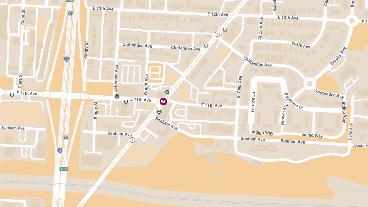 Vehicle Accident With Injuries at Cleveland Ave and E 11th Ave