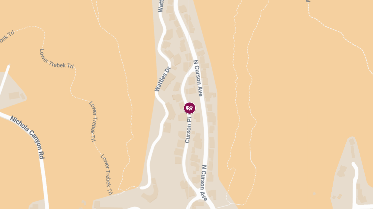 Vehicle Collision With Injuries at 1977 Curson Pl