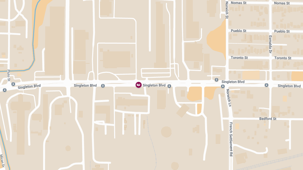 Vehicle Collision With Injuries at 4000 Singleton Blvd