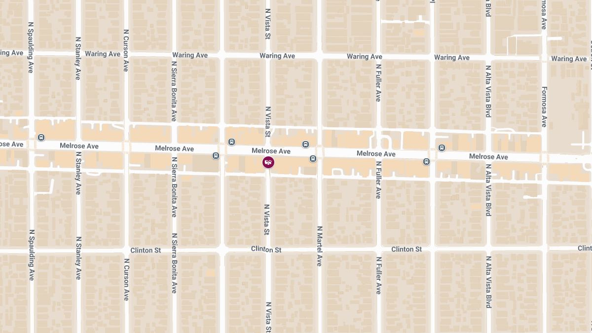 Vehicle Collision With Injuries at Vista St & Melrose Ave