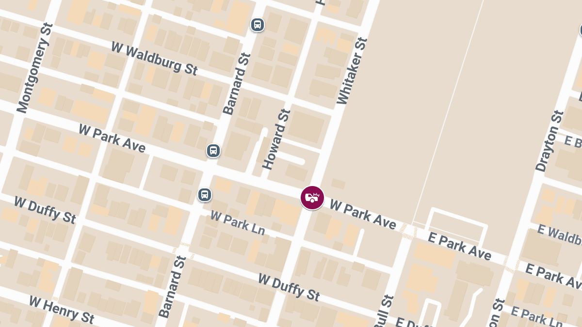 Vehicle Collision With Injuries at Whitaker St & W Park Ave