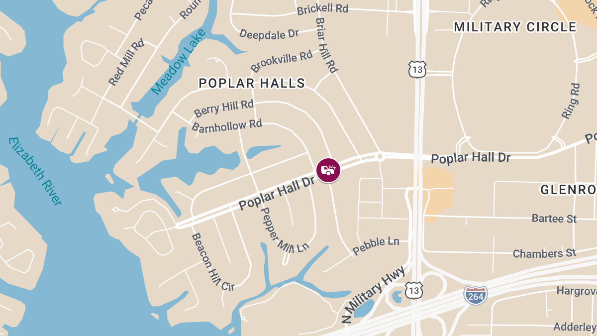 Vehicle Crash With Injuries Near Poplar Hall Dr